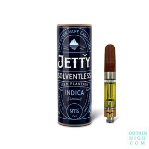 Iced Plantain 1 Gram Solventless Cartridge by Jetty Extracts