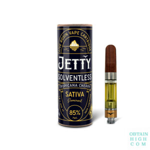 Tropicana Cherry 1 Gram Solventless Cartridge by Jetty Extracts