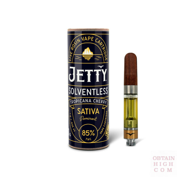 Tropicana Cherry 1 Gram Solventless Cartridge by Jetty Extracts