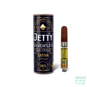 Tangie Terpinade 1 Gram Solventless Cartridge by Jetty Extracts