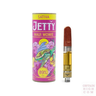 Maui Wowie 1 Gram High THC Cartridge by Jetty Extracts