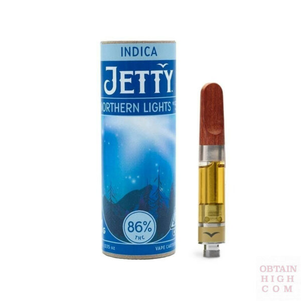 Northern Lights #5 1 Gram High THC Cartridge by Jetty Extracts