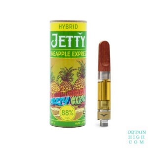 Pineapple Express 1 Gram High THC Cartridge by Jetty Extracts