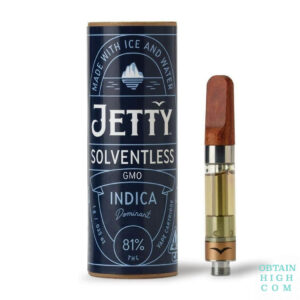 GMO 1 Gram Solventless Cartridge by Jetty Extracts