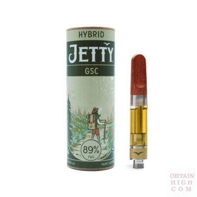 GSC 1 Gram High THC Cartridge by Jetty Extracts