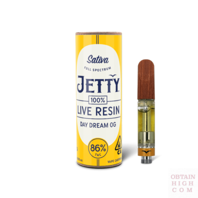 Day Dream OG 1 Gram Live Resin Cartridge by Jetty Extracts