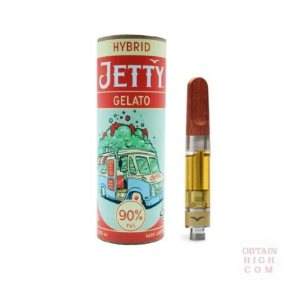 Gelato High 1 Gram High THC Cartridge by Jetty Extracts