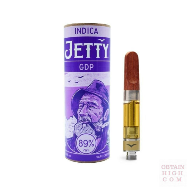 GDP 1 Gram High THC Cartridge by Jetty Extracts