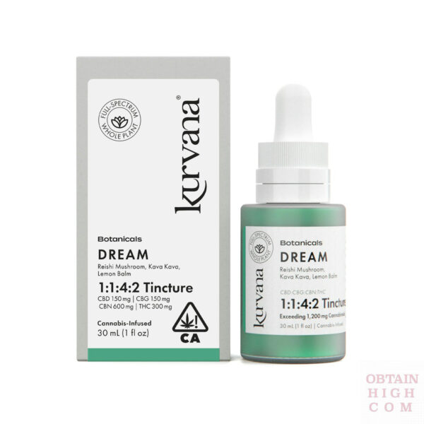 Botanicals DREAM 1:1:4:2 Tincture by Kurvana