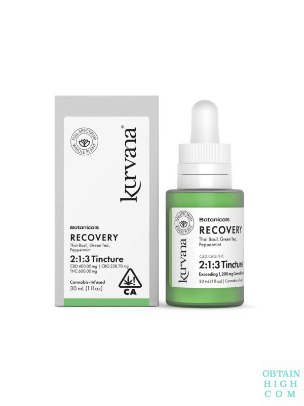 Botanicals RECOVERY 2:1:3 Tincture by Kurvana