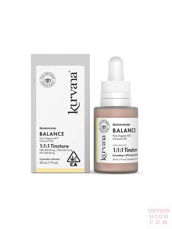 Botanicals BALANCE 1:1:1 Tincture by Kurvana