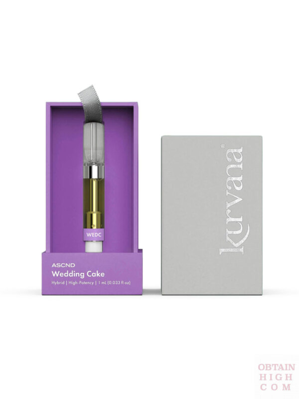 ASCND Wedding Cake THC Cartridge by Kurvana