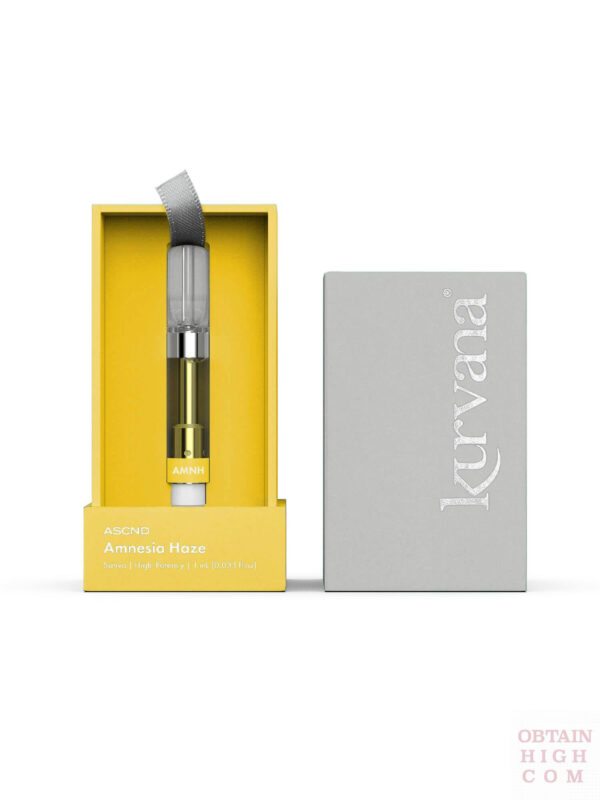 ASCND Amnesia Haze THC Cartridge by Kurvana