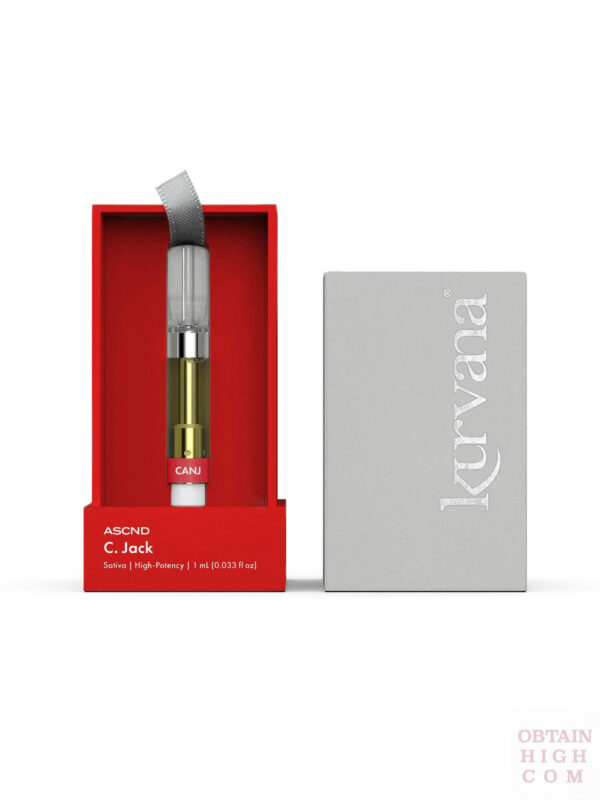 ASCND C. Jack THC Cartridge by Kurvana