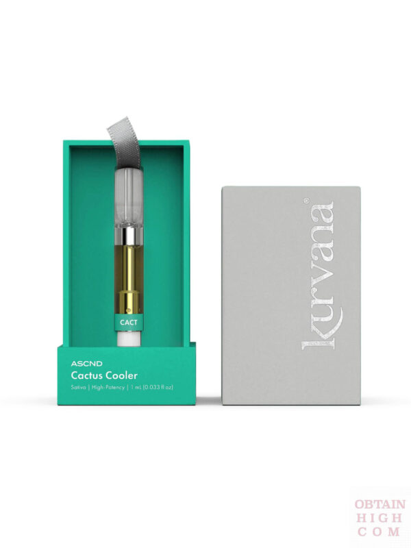 ASCND Cactus Cooler THC Cartridge by Kurvana