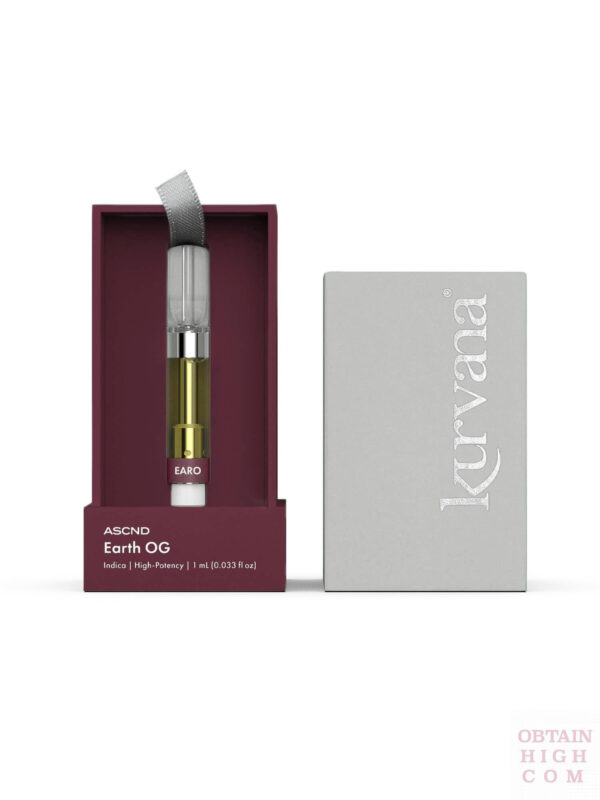 ASCND Earth OG THC Cartridge by Kurvana