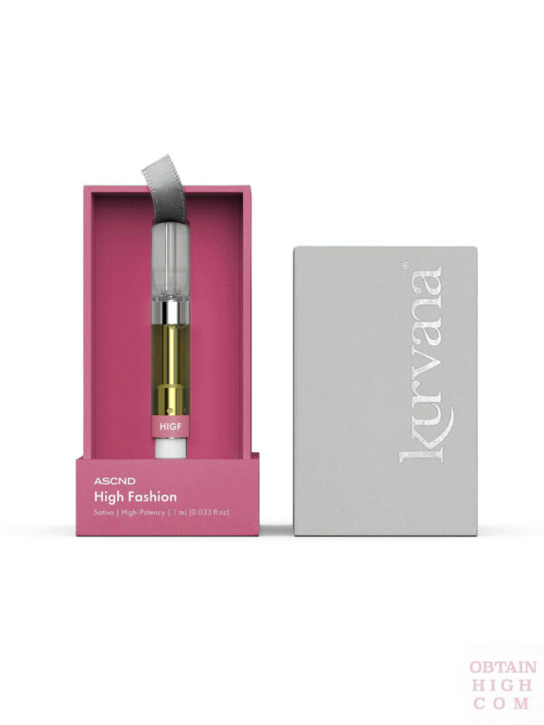 ASCND High Fashion THC Cartridge by Kurvana