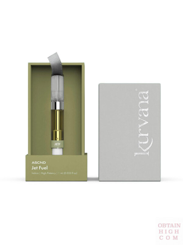 ASCND Jet Fuel THC Cartridge by Kurvana