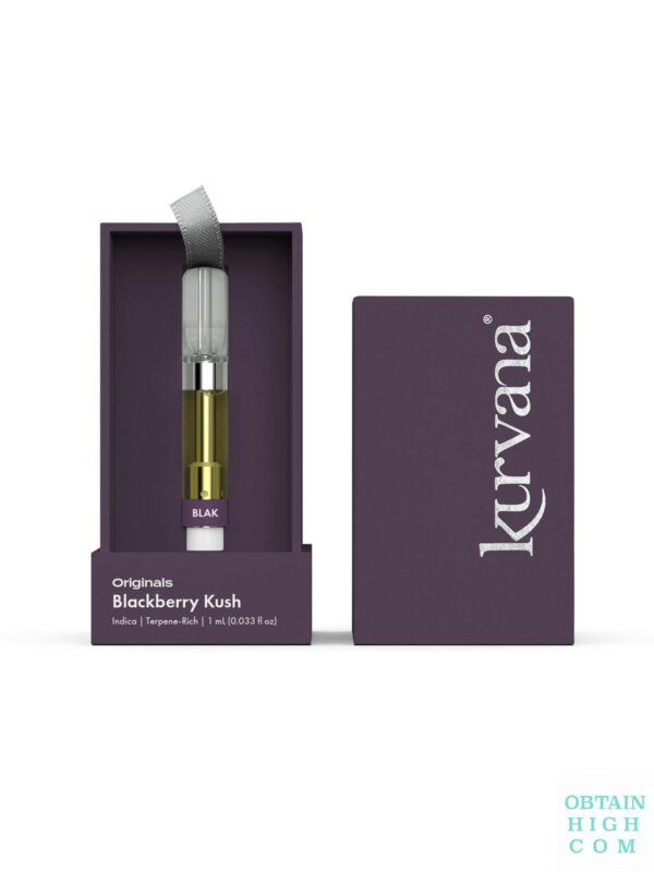 Originals Blackberry Kush THC Cartridge by Kurvana