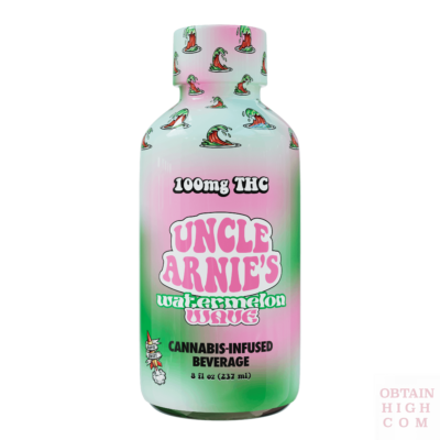 Watermelon Wave Cannabis-Infused Beverage by Uncle Arnies