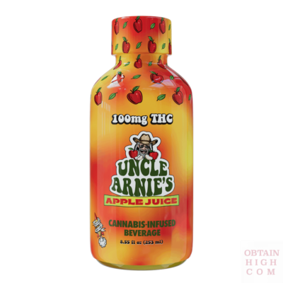 Apple Juice Cannabis-Infused Beverage by Uncle Arnies