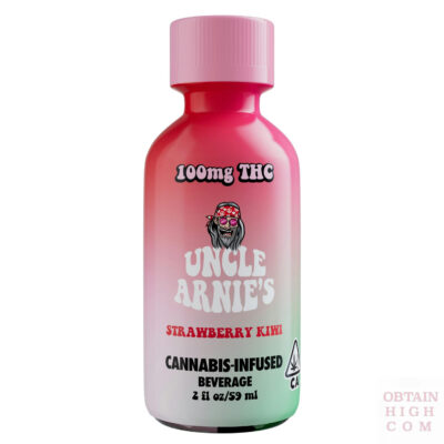 Strawberry Kiwi Cannabis-Infused Beverage by Uncle Arnies