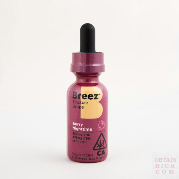 Berry Night Time Tincture Drops by Breez