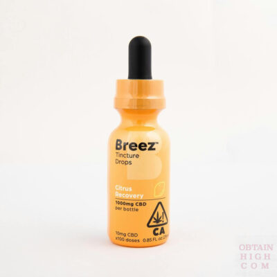 Citrus Recovery Tincture Drops by Breez