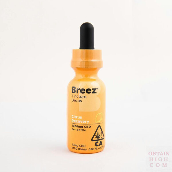 Citrus Recovery Tincture Drops by Breez