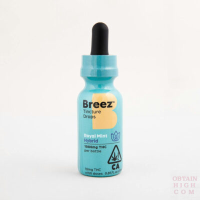 Hybrid Royal Mint Tincture Drops by Breez