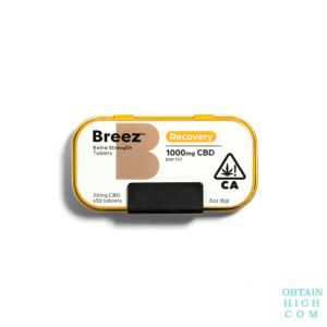 Recovery Tin of Tablets by Breez