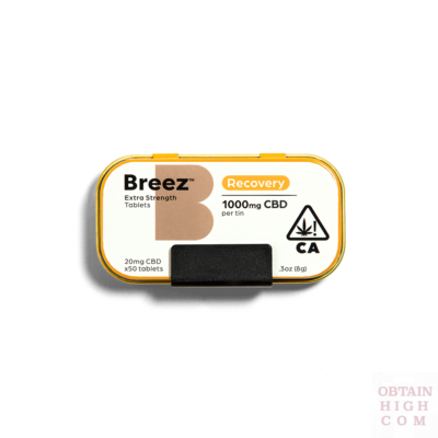 Recovery Tin of Tablets by Breez