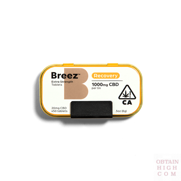 Recovery Tin of Tablets by Breez