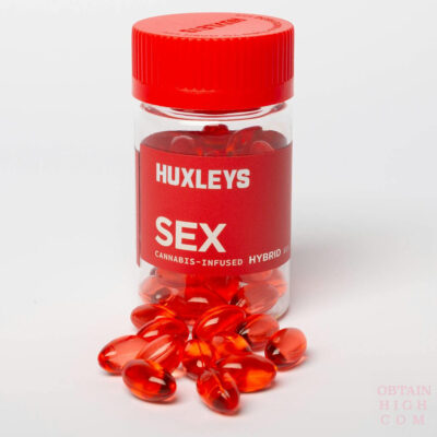 Huxleys Cannabis Sex Gel Caps