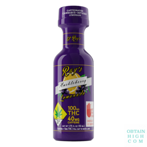 Huckleberry Lil’ Ray’s Lemonade 100mg THC