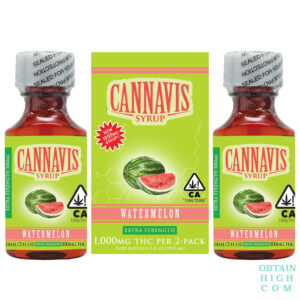 Watermelon Syrup Tincture 1000mg by Cannavis