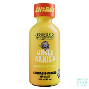 Sunrise Orange Energy Cannabis-Infused Beverage by Uncle Arnies